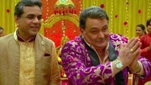 Paresh Rawal and Rishi Kapoor play neighbours in Patel Ki Punjabi Shaadi. Paresh Rawal and Rishi Kapoor play neighbours in Patel Ki Punjabi Shaadi.