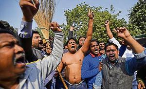 There are 16,000 permanent sanitation workers in east corporation and associated with various unions. These unions have gone on strike for five times in the past three years, There are 16,000 permanent sanitation workers in east corporation and associated with various unions. These unions have gone on strike for five times in the past three years,