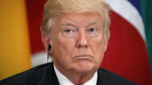 President Donald Trump at a luncheon with African leaders at the Palace Hotel during the United Nations General Assembly on September 20, 2017.(AP) President Donald Trump at a luncheon with African leaders at the Palace Hotel during the United Nations General Assembly on September 20, 2017.(AP)