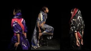 Designer Tanira Sethi’s latest line of work brings together traditional Benarasi drapes and a touch of origami.