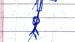 Karan Thakur in Panchkula was sharing links from the Blue Whale Challenge with his Rohtak friend, Pankaj Kumar. He committed suicide on Saturday. Police later found sketches in a notebook (pictured here) Thakur did, speculating of ways to die.(Sant Arora/HT Photo) Karan Thakur in Panchkula was sharing links from the Blue Whale Challenge with his Rohtak friend, Pankaj Kumar. He committed suicide on Saturday. Police later found sketches in a notebook (pictured here) Thakur did, speculating of ways to die.(Sant Arora/HT Photo)