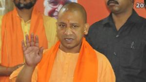 CM Yogi Adityanath during his first visit at Gorakhnath temple after became a chief minister of Uttar Pradesh on March 26, 2017.(HT Photo) CM Yogi Adityanath during his first visit at Gorakhnath temple after became a chief minister of Uttar Pradesh on March 26, 2017.(HT Photo)