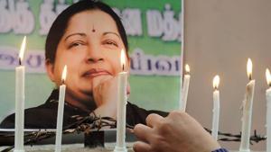 Opposition parties in Tamil Nadu continue to attack government over the death of former chief minister J Jayalalithaa last year.(AFP Photo) Opposition parties in Tamil Nadu continue to attack government over the death of former chief minister J Jayalalithaa last year.(AFP Photo)