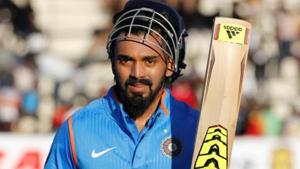 KL Rahul, who scored just 28 runs in the away ODI series against Sri Lanka, didn’t get a single game in Indian cricket team’s home ODI series against Australia, which Virat Kohli’s men won 4-1.(AFP) KL Rahul, who scored just 28 runs in the away ODI series against Sri Lanka, didn’t get a single game in Indian cricket team’s home ODI series against Australia, which Virat Kohli’s men won 4-1.(AFP)