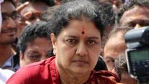 Former AIADMK general secretary VK Sasikala had earlier sought 15-day parole to attend to her ailing husband.(PTI File) Former AIADMK general secretary VK Sasikala had earlier sought 15-day parole to attend to her ailing husband.(PTI File)