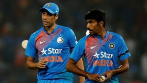 Jasprit Bumrah and Ashish Nehra are likely to share the new ball when Virat Kohli-led India take on Australia in a three-T20 series, starting October 7.(Reuters) Jasprit Bumrah and Ashish Nehra are likely to share the new ball when Virat Kohli-led India take on Australia in a three-T20 series, starting October 7.(Reuters)