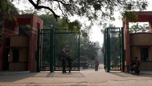 The university, also referred to as Jamia, has not had elections since the union was disbanded by the administration on March 31, 2006.(HT FILE) The university, also referred to as Jamia, has not had elections since the union was disbanded by the administration on March 31, 2006.(HT FILE)