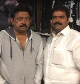 Ram Gopal Varma posted a picture with YSRCP member Rakesh Reddy and announced that he would be producing Lakshmi’s NTR.(Facebook) Ram Gopal Varma posted a picture with YSRCP member Rakesh Reddy and announced that he would be producing Lakshmi’s NTR.(Facebook)