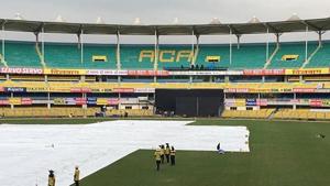 Barsapara will host the second Twenty20 International between India and Australia. Virat Kohli’s side are leading the three-match series 1-0.(David Warner Instagram) Barsapara will host the second Twenty20 International between India and Australia. Virat Kohli’s side are leading the three-match series 1-0.(David Warner Instagram)