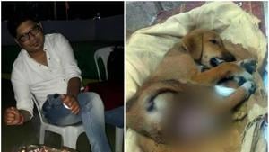 30-year-old Abhishek Ingle, from Nagpur, reportedly kicked a two-month-old puppy till its intestines came out (Seetha Anilkumar/Facebook) 30-year-old Abhishek Ingle, from Nagpur, reportedly kicked a two-month-old puppy till its intestines came out (Seetha Anilkumar/Facebook)