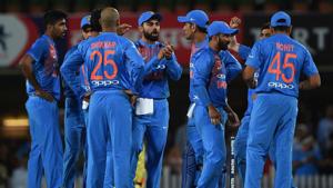 The Virat Kohli-led Indian cricket team will take on Australia in the third and final T20I in Hyderabad on Friday.(AFP) The Virat Kohli-led Indian cricket team will take on Australia in the third and final T20I in Hyderabad on Friday.(AFP)