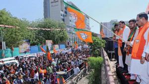 Gujarat chief minister Vijay Rupani flags off the traditional march on the occasion of ‘Shahid Divas’ in Ahmedabad on 23 March 2017.(HT File Photo) Gujarat chief minister Vijay Rupani flags off the traditional march on the occasion of ‘Shahid Divas’ in Ahmedabad on 23 March 2017.(HT File Photo)