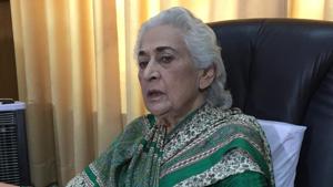 Congress leader Vidya Stokes(HT Photo) Congress leader Vidya Stokes(HT Photo)