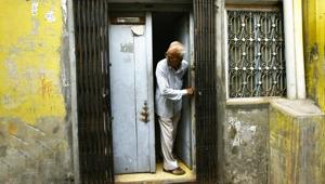 Nafees Ahmad, the father of Najeeb Ahmed, looks out of the door of his house in Vaidon Tola in Budaun. Najeeb Ahmad, an MSc Biotechnology student of JNU, had gone missing from his hostel on October 15, 2016.(Vipin Kumar/HT Photo) Nafees Ahmad, the father of Najeeb Ahmed, looks out of the door of his house in Vaidon Tola in Budaun. Najeeb Ahmad, an MSc Biotechnology student of JNU, had gone missing from his hostel on October 15, 2016.(Vipin Kumar/HT Photo)