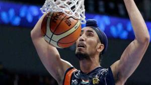 Amjyot Singh is an alumni of the Ludhiana Basketball Academy that has trained India’s top players in the past.(Twitter) Amjyot Singh is an alumni of the Ludhiana Basketball Academy that has trained India’s top players in the past.(Twitter)