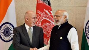 Prime Minister Narendra Modi and Afghan President Ashraf Ghani at the sixth Heart of Asia Conference in Amritsar.(PTI file photo) Prime Minister Narendra Modi and Afghan President Ashraf Ghani at the sixth Heart of Asia Conference in Amritsar.(PTI file photo)