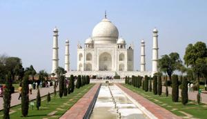 BJP spokesperson Shahnawaz Hussain said chief minister Yogi Adityanath will further “spruce up” the Taj Mahal.(HT File) BJP spokesperson Shahnawaz Hussain said chief minister Yogi Adityanath will further “spruce up” the Taj Mahal.(HT File)