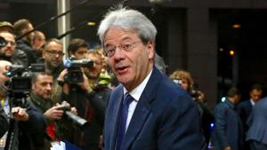 Italy’s Prime Minister Paolo Gentiloni will meet his Indian counterpart Narendra Modi in New Delhi on Monday.(AFP Photo) Italy’s Prime Minister Paolo Gentiloni will meet his Indian counterpart Narendra Modi in New Delhi on Monday.(AFP Photo)