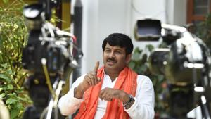 Manoj Tiwari said that the functioning of incumbent team is being closely watched and appropriate decisions will be taken soon.(Arvind Yadav/HT PHOTO) Manoj Tiwari said that the functioning of incumbent team is being closely watched and appropriate decisions will be taken soon.(Arvind Yadav/HT PHOTO)