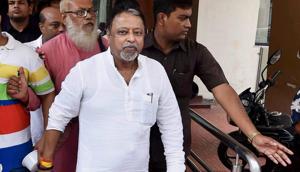 Senior Trinamool leader and Rajya Sabha MP Mukul Roy after announcing his resignation from the party in Kolkata(PTI) Senior Trinamool leader and Rajya Sabha MP Mukul Roy after announcing his resignation from the party in Kolkata(PTI)