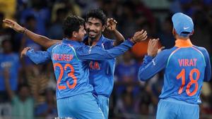 India’s bowlers have been key to their recent successes.(REUTERS) India’s bowlers have been key to their recent successes.(REUTERS)