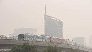 Visibility was reduced to 50 metres on Sunday.(Sanjeev Verma/HT PHOTO) Visibility was reduced to 50 metres on Sunday.(Sanjeev Verma/HT PHOTO)