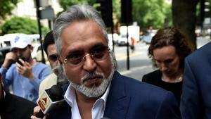 Force India co-owner, Vijay Mallya, talks outside Westminster Magistrates, in central London, Britain June 13, 2017.(Reuters File Photo) Force India co-owner, Vijay Mallya, talks outside Westminster Magistrates, in central London, Britain June 13, 2017.(Reuters File Photo)
