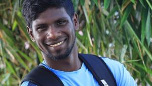 Rowllin Borges of NorthEast United FC is nursing a knee injury and is likely to miss his side’s Indian Super League (ISL 2017) opener.(HT Photo) Rowllin Borges of NorthEast United FC is nursing a knee injury and is likely to miss his side’s Indian Super League (ISL 2017) opener.(HT Photo)