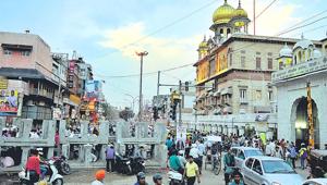 Civic body officials say the drive will ensure that the classical architecture in the area remains intact. Many buildings in the area are more than 200 years old (HT File Photo) Civic body officials say the drive will ensure that the classical architecture in the area remains intact. Many buildings in the area are more than 200 years old (HT File Photo)