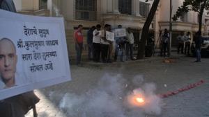 Residents of Powai celebrates the International Court of Justice staying the death sentence against Kulbhushan Jadhav, in Mumbai, on May 18, 2017.(HT File Photo) Residents of Powai celebrates the International Court of Justice staying the death sentence against Kulbhushan Jadhav, in Mumbai, on May 18, 2017.(HT File Photo)