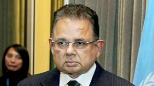 No doubt, the excellent temperament of the incumbent, Justice Bhandari, helped in the victory, for he is an extremely polite, reasonable, humble and helpful person.(PTI) No doubt, the excellent temperament of the incumbent, Justice Bhandari, helped in the victory, for he is an extremely polite, reasonable, humble and helpful person.(PTI)