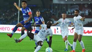 Mumbai City FC suffered a loss in their first ISL game vs Bengaluru FC and will hope to avoid a similar result against a formidable FC Goa.(AFP) Mumbai City FC suffered a loss in their first ISL game vs Bengaluru FC and will hope to avoid a similar result against a formidable FC Goa.(AFP)