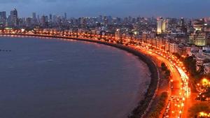 Marine Drive in South Mumbai.(Shutterstock) Marine Drive in South Mumbai.(Shutterstock)