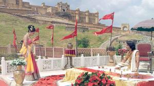 A shooting for a film in progress at the Amer Fort in Jaipur.(HT File Photo.) A shooting for a film in progress at the Amer Fort in Jaipur.(HT File Photo.)