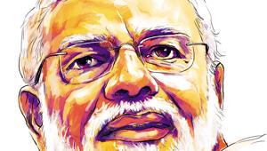 India prime minister Narendra Modi.(Illustration: Animesh Debnath)