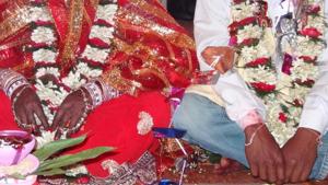 The senior citizen told the police that his granddaughter is a minor and was being married off forcibly.(Photo for representation purpose only) The senior citizen told the police that his granddaughter is a minor and was being married off forcibly.(Photo for representation purpose only)