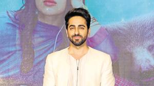 Ayushmann Khurrana says he is excited to work with Sriram Raghavan.(HT Photo)
