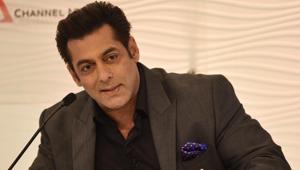 Salman Khan speaks at HTLS 2017, in New Delhi.(Sanchit Khanna/HT Photo) Salman Khan speaks at HTLS 2017, in New Delhi.(Sanchit Khanna/HT Photo)