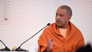 Uttar Pradesh CM Yogi Adityanath speaks at the Hindustan Times Leadership Summit in New Delhi.(Burhaan Kinu/HT Photo) Uttar Pradesh CM Yogi Adityanath speaks at the Hindustan Times Leadership Summit in New Delhi.(Burhaan Kinu/HT Photo)