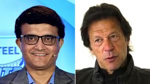 Sourav Ganguly received advice from Imran Khan during the infamous Greg Chappell era(HT Photo) Sourav Ganguly received advice from Imran Khan during the infamous Greg Chappell era(HT Photo)