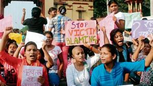 BHU students protest against the molestation of a student inside the campus in Varanasi.(PTI File Photo) BHU students protest against the molestation of a student inside the campus in Varanasi.(PTI File Photo)