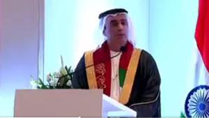 UAE’s Ambassador to India Ahmed Al Banna.(@navdeepsuri/Twitter) UAE’s Ambassador to India Ahmed Al Banna.(@navdeepsuri/Twitter)