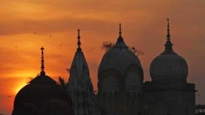 On December 6, 1992, hundreds scaled the Babri Masjid in Ayodhya and tore it down.(AP File Photo) On December 6, 1992, hundreds scaled the Babri Masjid in Ayodhya and tore it down.(AP File Photo)