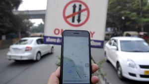 Officials said that besides traffic violations, those using the software for navigation also cause jams on the road.(Sunil Ghosh/HT Photo) Officials said that besides traffic violations, those using the software for navigation also cause jams on the road.(Sunil Ghosh/HT Photo)
