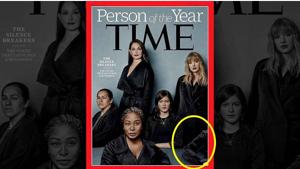 The cover of Time magazine’s annual “Person of the Year” issue unveiled on Wednesday packs a subtle yet powerful message.(Time.com) The cover of Time magazine’s annual “Person of the Year” issue unveiled on Wednesday packs a subtle yet powerful message.(Time.com)