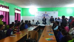 A team from TCS conducting a training programme for placement at Banka.(HTphoto) A team from TCS conducting a training programme for placement at Banka.(HTphoto)