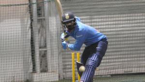 The Indian cricket team are likely to face conditions similar to the Dharamsala pitch in Mohali.(HT Photo) The Indian cricket team are likely to face conditions similar to the Dharamsala pitch in Mohali.(HT Photo)