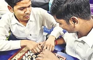 Not many schools in Delhi have full-time special educators to cater to children who may have special needs ranging from intellectual, hearing, visual and other impairments.(Sanchit Khanna/HT PHOTO) Not many schools in Delhi have full-time special educators to cater to children who may have special needs ranging from intellectual, hearing, visual and other impairments.(Sanchit Khanna/HT PHOTO)