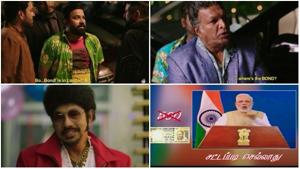Party teaser: Looks like Venkat Prabhu is bringing Modi and Bond together for his movie. Party teaser: Looks like Venkat Prabhu is bringing Modi and Bond together for his movie.