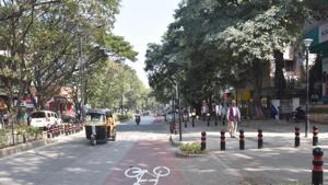 The plan proposes to construct cycle tracks of asphalt, followed by concrete as the most preferred surface material for cyclists.(HT PHOTO) The plan proposes to construct cycle tracks of asphalt, followed by concrete as the most preferred surface material for cyclists.(HT PHOTO)